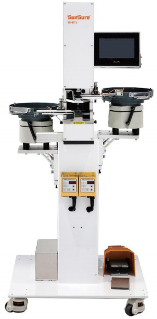 Automatic Feeding 10mm Metal Snap Button Attaching Machine for Thick Fabric  - China Automatic Snap Button Machine and Automatic Snap Button Attaching  Machine
